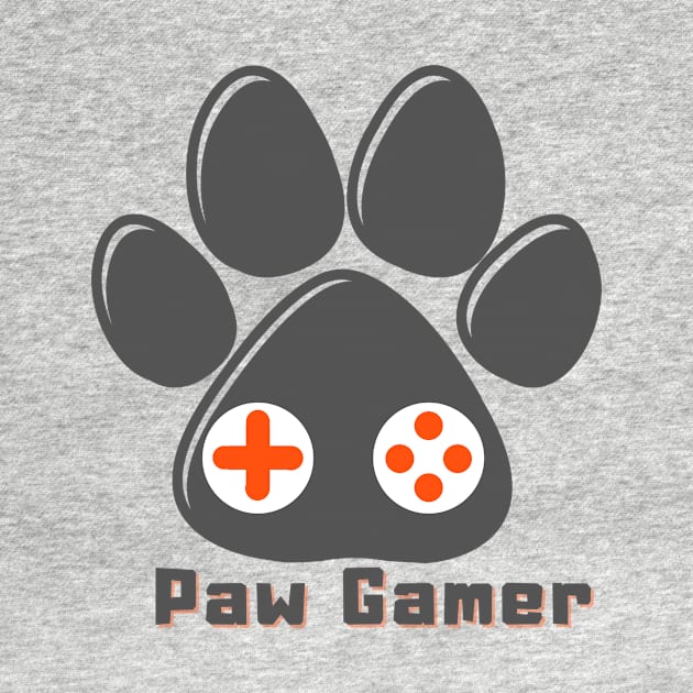 Paw Gamer for Dog and Cat Lover Gamer by pawgamer